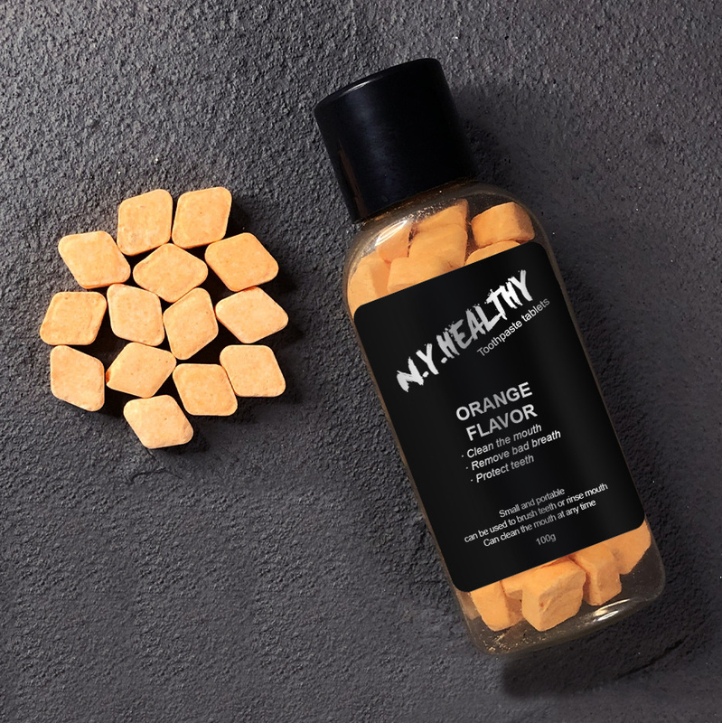 Tablet Pasta Gigi Ramah Lingkungan Dengan Tab Pasta Gigi Fluoride Nol Limbah Plastik Gigitan Mudah Gratis