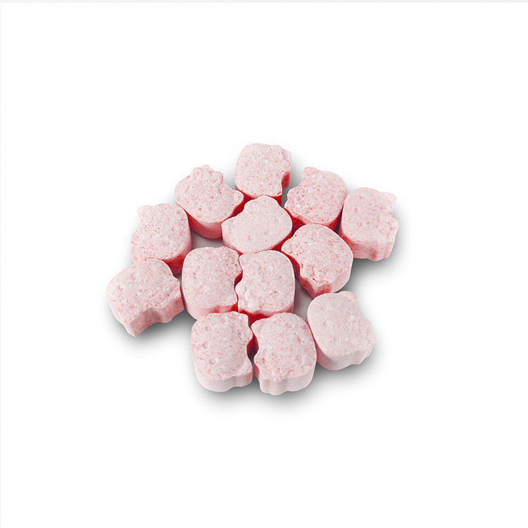 Tablet Pemutih Gigi Portabel OEM 50g Dengan Pasta Gigi Pembersih Oral Fluorida