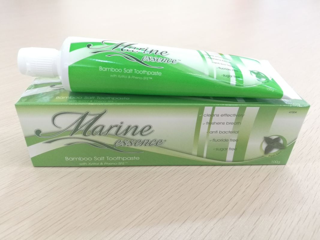 OEM Oral Hygiene Pasta Gigi Garam Bambu Sodium Fluoride Umur Simpan 3 Tahun