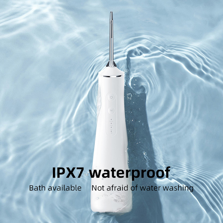 IPX7 Rumah Dan Perjalanan Penghilang Plak Gigi Perawatan Gigi Irrigator Flosser Air Profesional