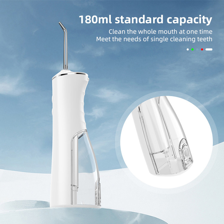 IPX7 Rumah Dan Perjalanan Penghilang Plak Gigi Perawatan Gigi Irrigator Flosser Air Profesional