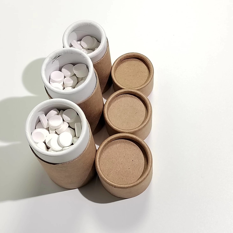 Portable Zero Waste Pasta Gigi Rasa Mint Tablet Obat Kumur Pemutih Gigi Alami Gigi Padat