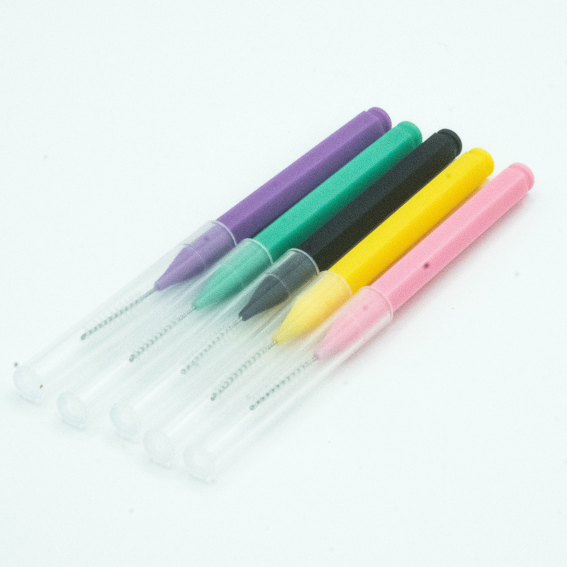 Colourful Toothpick Boxed Interdental Brush Oral Care Cleaning For Home