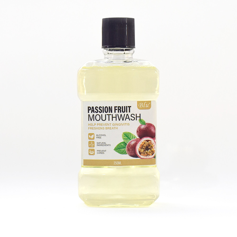Non-alkohol Organik Antibakteri Perawatan Kesehatan Lidah Rasa Buah 250ml Air Mulut Untuk Kesehatan Gusi