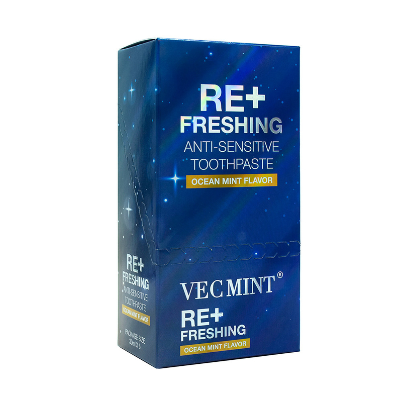 OEM Efektif Whitening Anti-sensitivitas pasta gigi Set 30ml Penghapusan noda Mulut Bernafas Pembersihan gigi