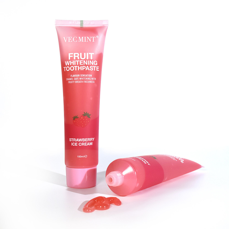 VEC MINT 100ml Rasa Buah Memutihkan Gigi Pembersih Dasar Perawatan Mulut Pembersih Gigi