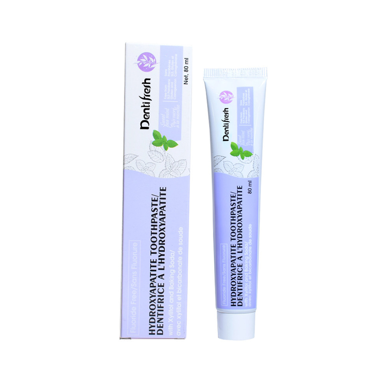 Fluoride Dentist - Free Toothpaste, 80ml - Formula Hydroxyapatite dengan Xylitol dan Baking Soda untuk kesehatan mulut