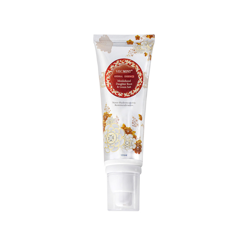 VECMINT Nano - Hyaluronic Acid Toothpaste - Ramuan Herbal dengan Monkshood, Daughter Root & Green Salt 100ml