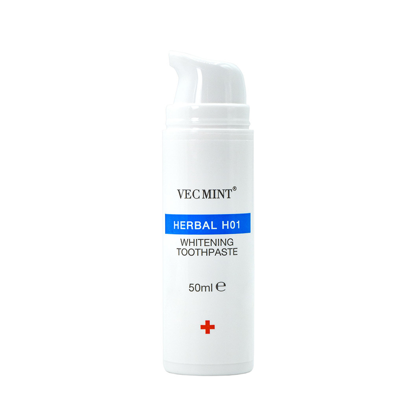 VECMINT Herbal H01 Whitening Toothpaste 50ml Herbal Formula untuk Gigi Whitening ekstrak herbal cerdas renovasi kecantikan cerdas
