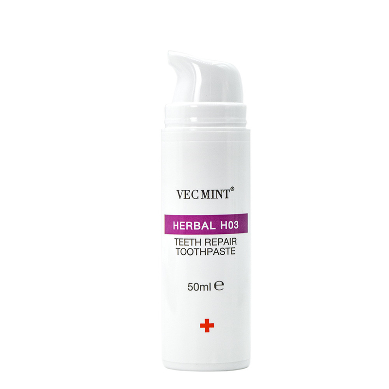 VECMINT Herbal H01 Whitening Toothpaste 50ml Herbal Formula untuk Gigi Whitening ekstrak herbal cerdas renovasi kecantikan cerdas
