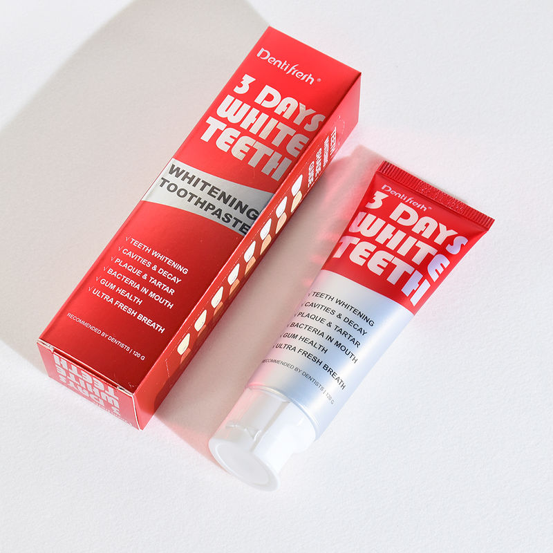 Pasta Gigi Pemutih Gigi Tingkat Lanjut 3 Hari dengan Bahan Sodium Phytate untuk Senyum yang Lebih Cerah