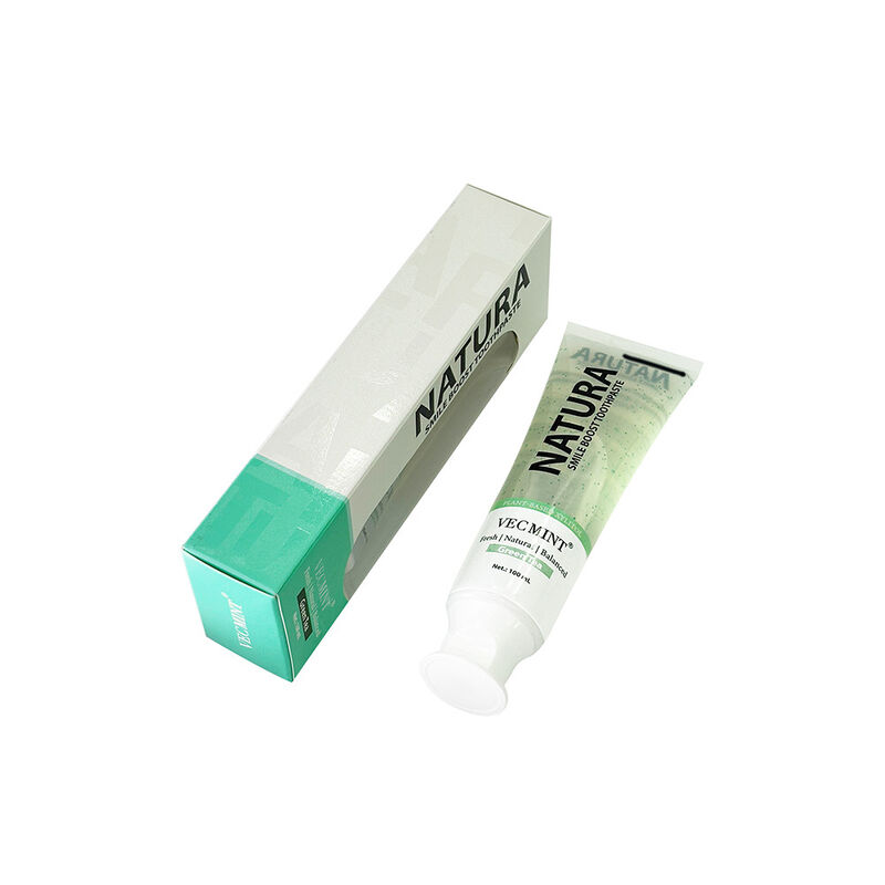 NATURA VECMINT Smile Boost Toothpaste - Asal Tanaman Natural Green Tea Aroma Fresh Balanced Oral Care Paste 100ml