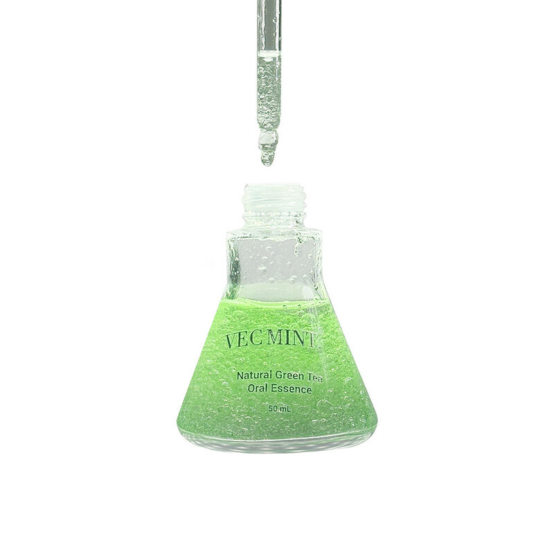 VECMINT Natural Green Tea Herbal Oral Essence - Serum Konsentrat Perawatan Mulut untuk Kesehatan Mulut Harian 50ml Grosir