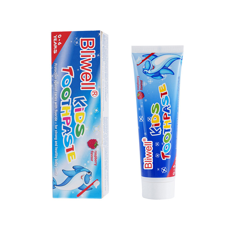 Perlindungan Rongga 50G ODM Pasta Gigi Anak Organik Untuk Usia 9 Bulan
