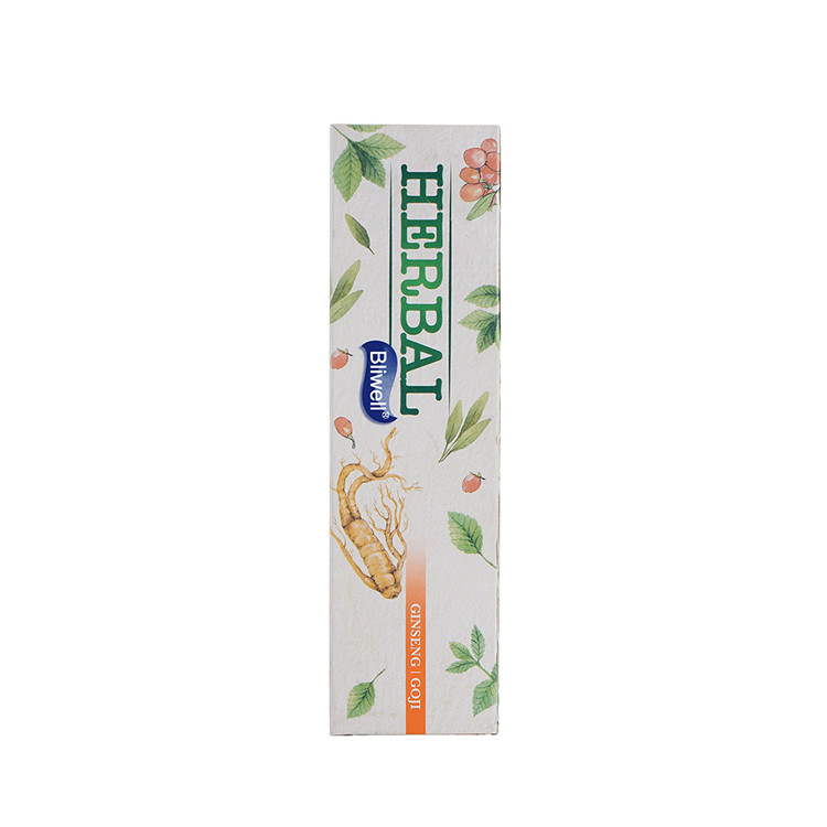 Pasta gigi pemutih herbal yang berharga berbagai ekstrak herbal memutihkan gigi melindungi gusi sensitif