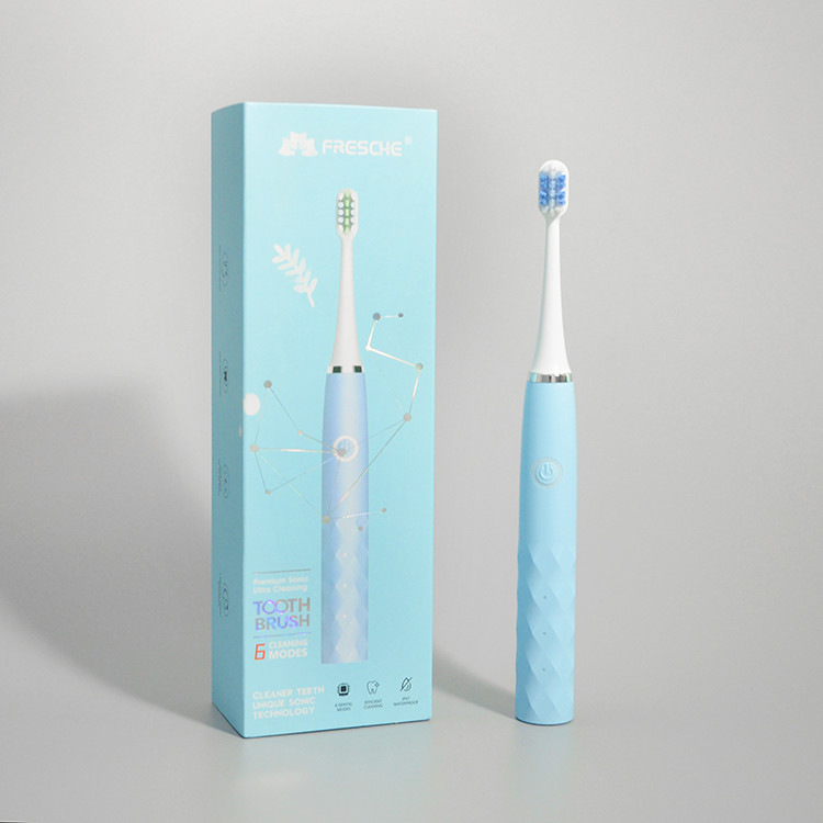 Ultra Pemutih Sonik 0.7W Electric Lisan Care Sikat Gigi IPX7 Untuk Perjalanan
